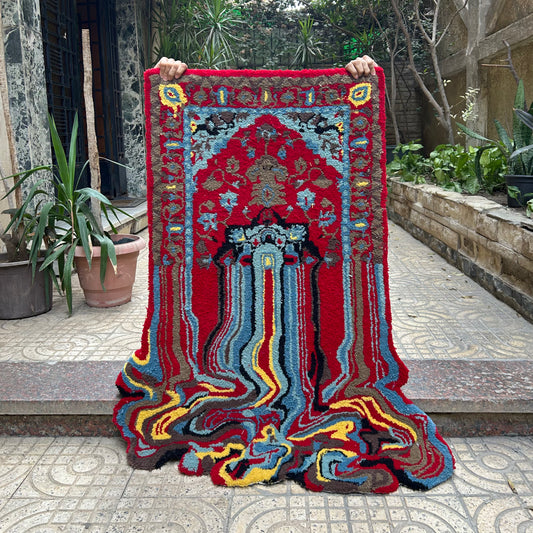 Melted Persian Rug