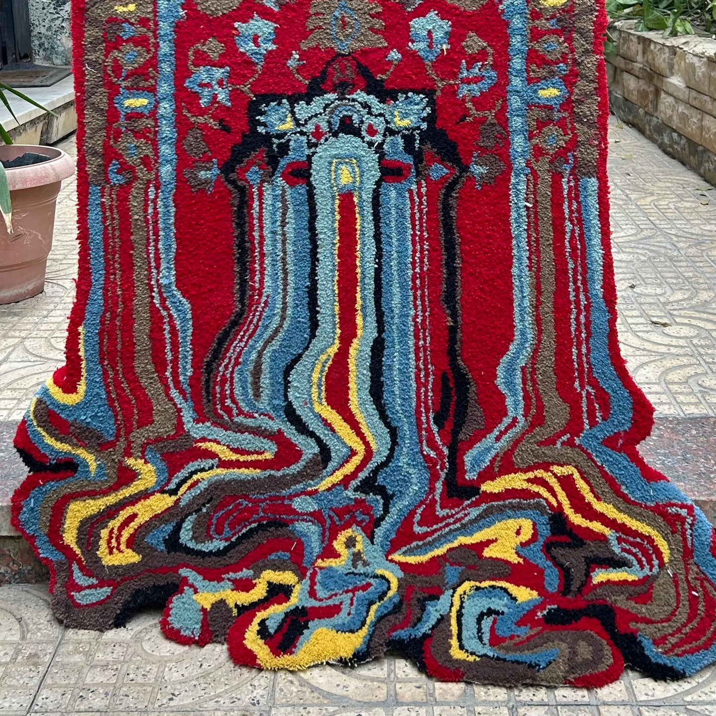 Melted Persian Rug