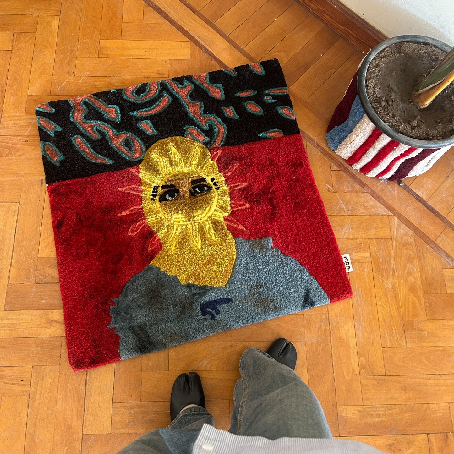 El Halal Artwork rug
