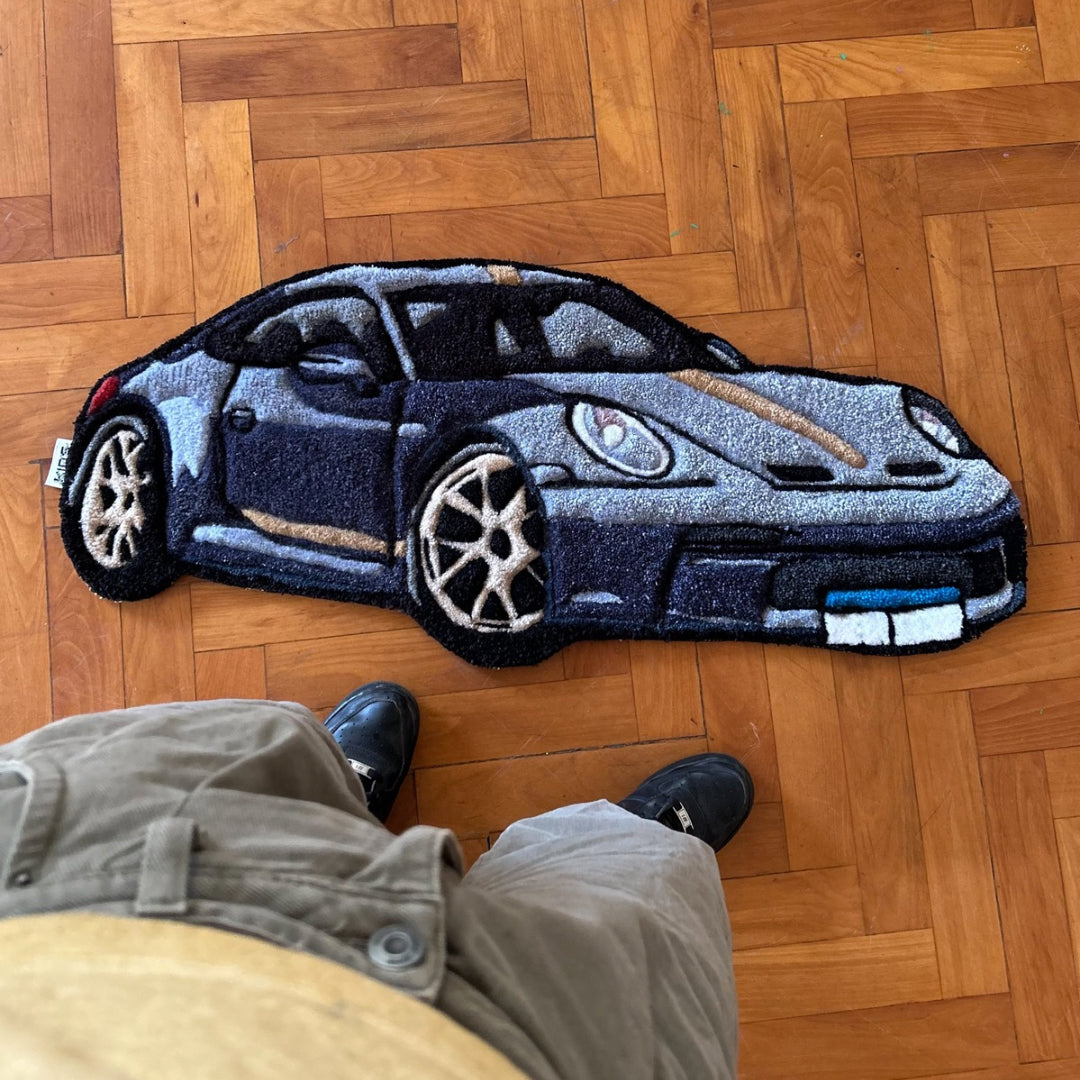 Tufted Porsche Rug – Kids with Rugz